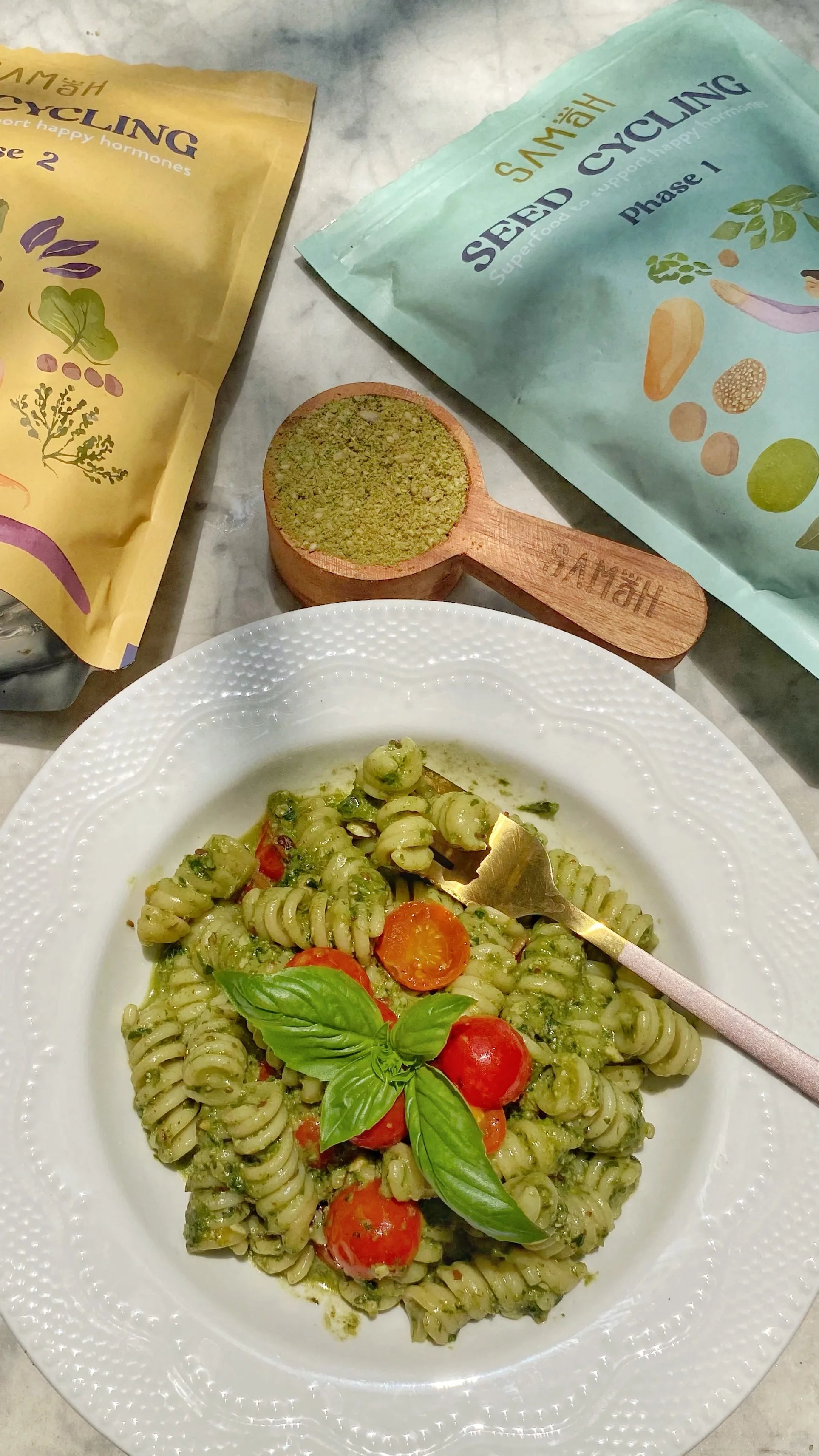 Green Pesto Pasta That’s Creamy Balanced and Comforting
