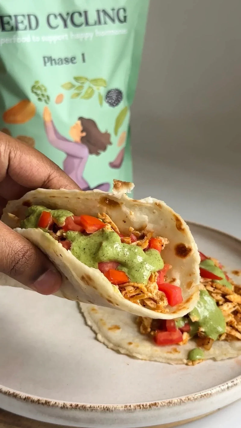 Shredded Tofu Tacos: Weeknight-Ready and Hormone-Friendly