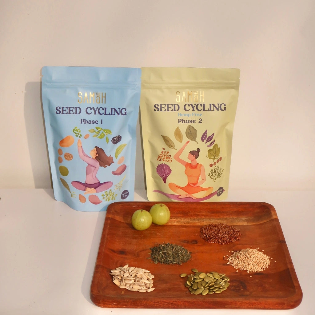 SEED CYCLING BLEND - PHASE 1 & PHASE 2 (Hemp Free)
