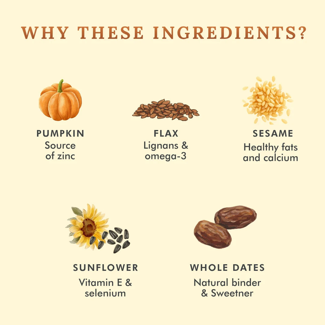 Seed Cycling Bites